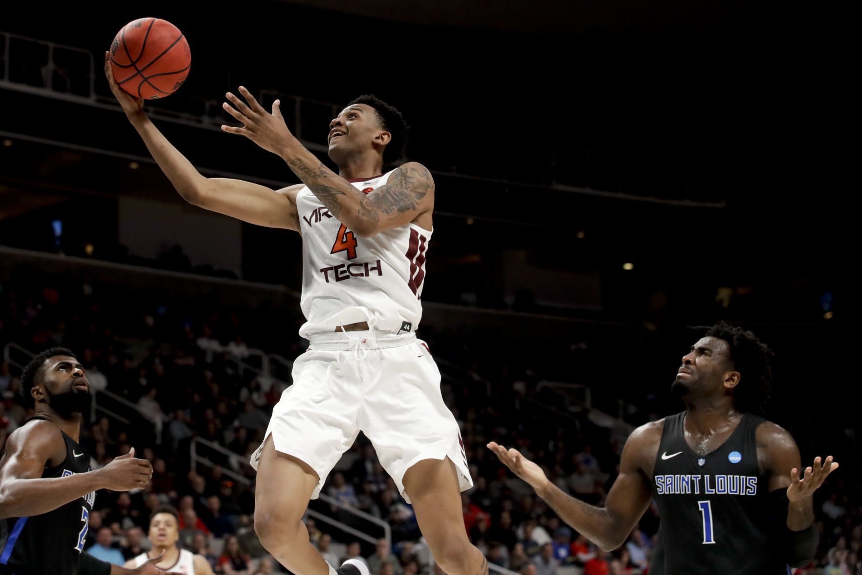 NCAA Saint Louis Virginia Tech Basketball